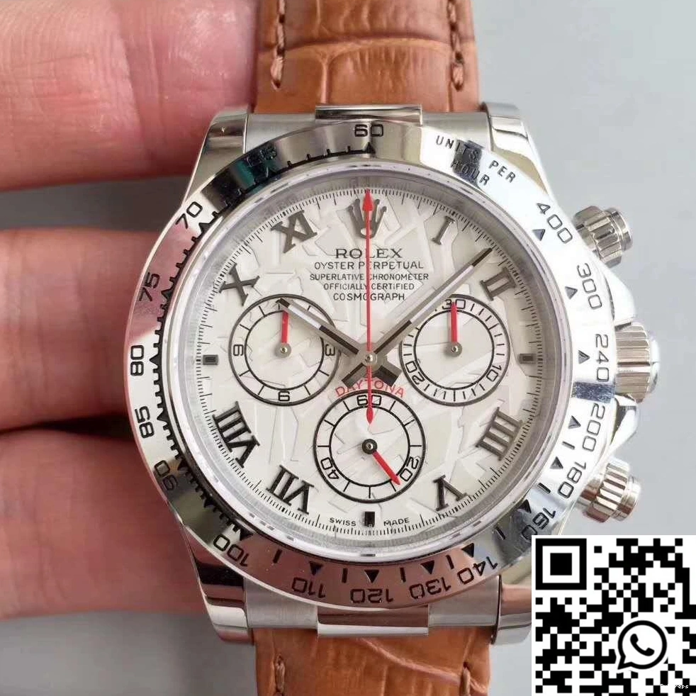 Factory 116520 Daytona White Rolex JH Cosmograph Dial 0701